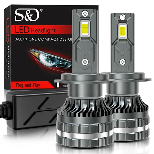 Imagen 1 del producto 30000 H7 bombillas Led Canbus para faros de coche 260W H1 H3 H4 lámpara Led H8 H11 HB3 9005 HB4 9006 9012 HIR2 30 Uds led CSP 12V 24V 6000K