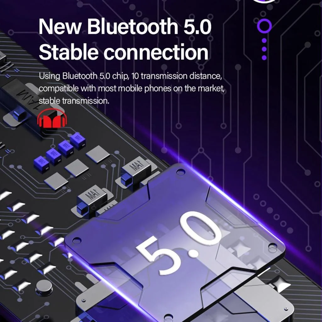 Monster AIRMARS SG03 سماعات رأس رياضية لاسلكية بشريط حول الرقبة بلوتوث 5.3 سماعة موسيقى HD دعوة سماعة ستيريو مع وظيفة الزر