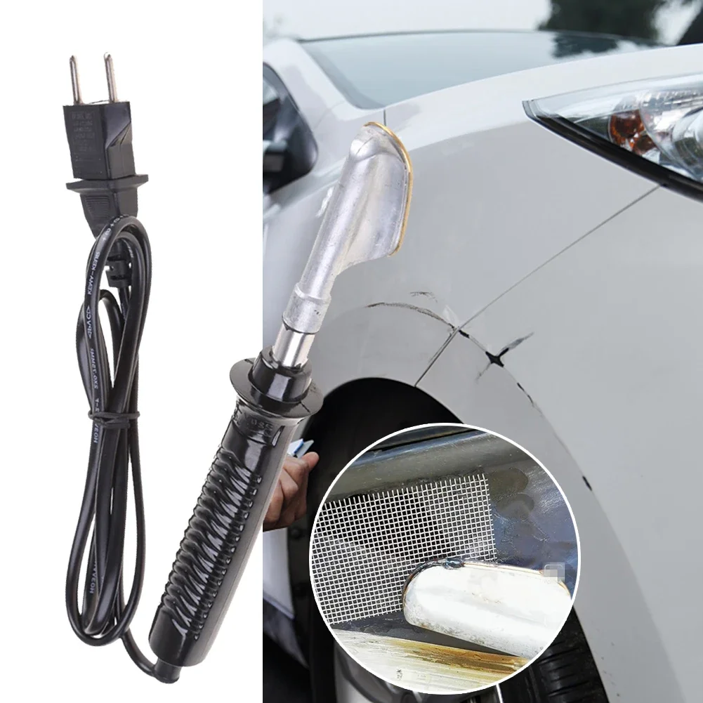 Electric Soldering Iron With Plastic Handle Flat Tip for Car Bumper Repair Auto Handheld Plastic Welding Machine