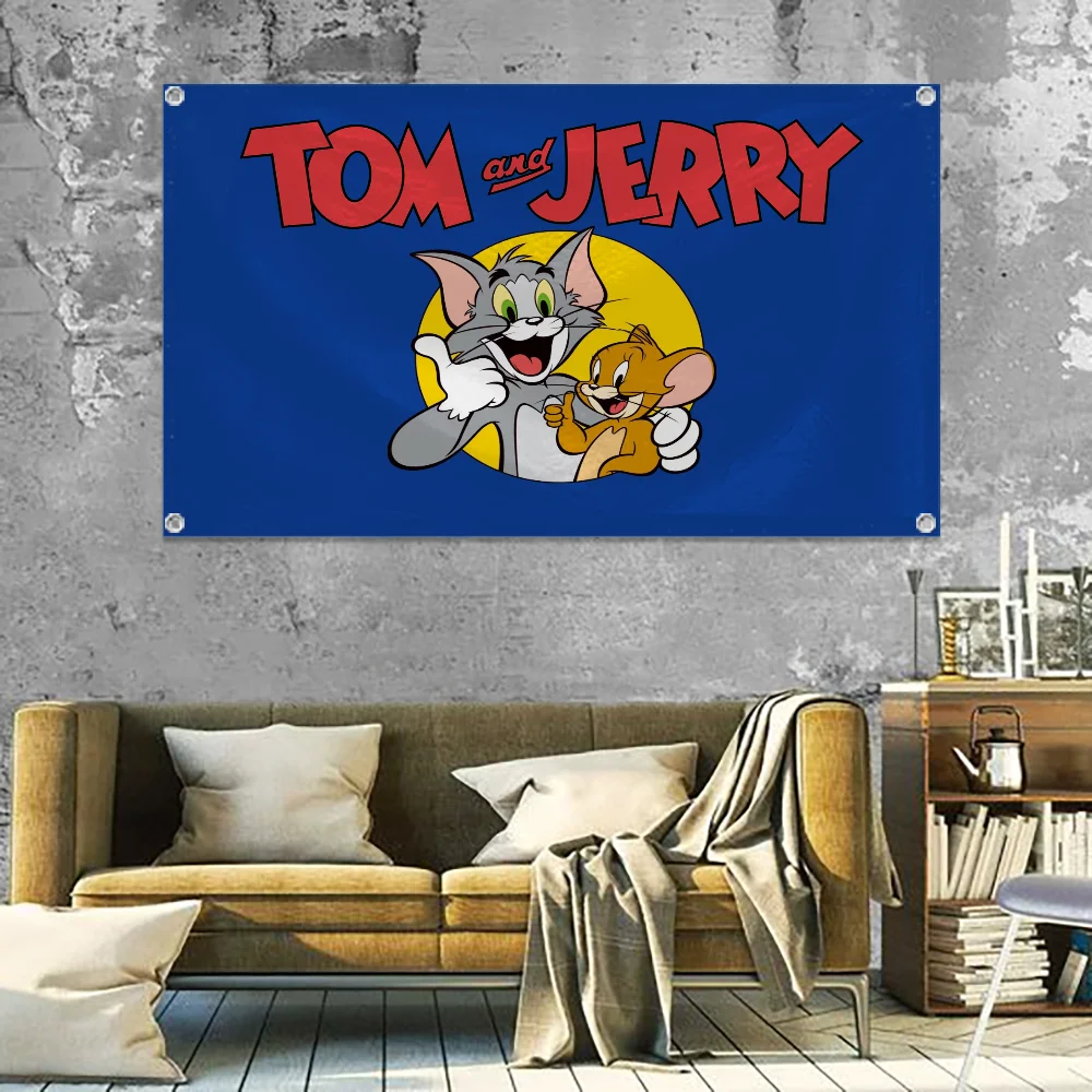 Room Decoration Jerrys Hanging Flags Garden Flag Banner Small Hand-held Flag Wall Decor The T-tom and Home Decor Items Tapestry