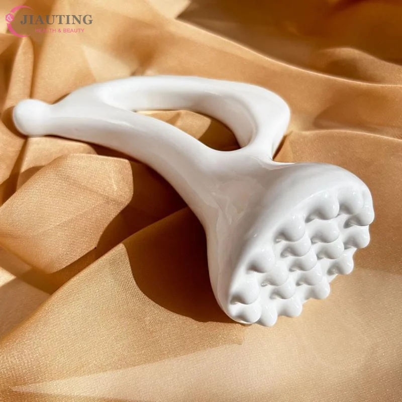 1 pièce Nouvelle Planche Gua Sha en Céramique de Qualité, Outil de Grattage Cutané, Masseur Facial, Guasha Corporel pour le Corps Entier, Outil de Massage Corporel