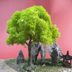 Hot-selling DIY handmade Micro-Scene Simulation Miniature Wire Tree Sand Table Model Scene Tree Tree Scene Can be customized