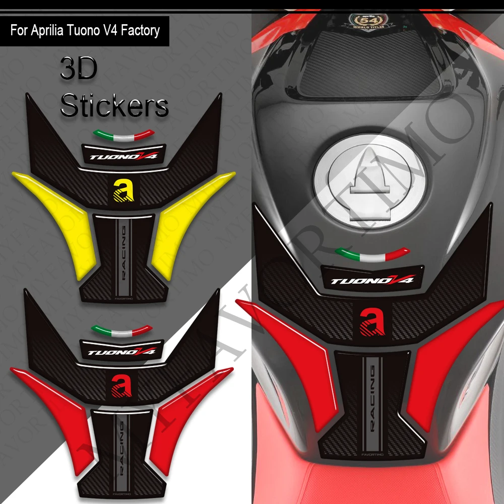 

Мотоцикл для Aprilia Tuono v4 Factory 1100, крышка бака, ручки бака, комплект газового топлива, наколенники, наклейки, протектор 2021-2026