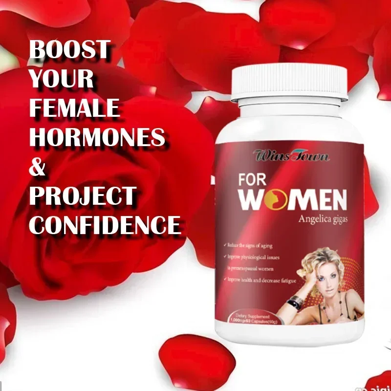 1 bottle of hormone balanced female capsule promotes metabolism of dietary fiber and maintains energy levels