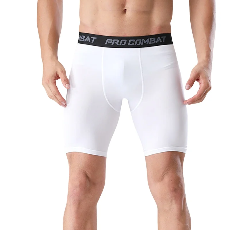 3er-Pack Herren-Kompressions-Shorts, schnelltrocknend, atmungsaktiv, eng anliegend, für Sport, Freizeit, Fitnessstudio, Training, Laufen, Sportbekleidung – Detail 3