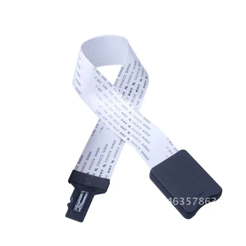 Elistooop TF для micro SD карты гибкий Удлинительный кабель 25 см 48 см 62 см удлинитель адаптер для автомобиля GPS