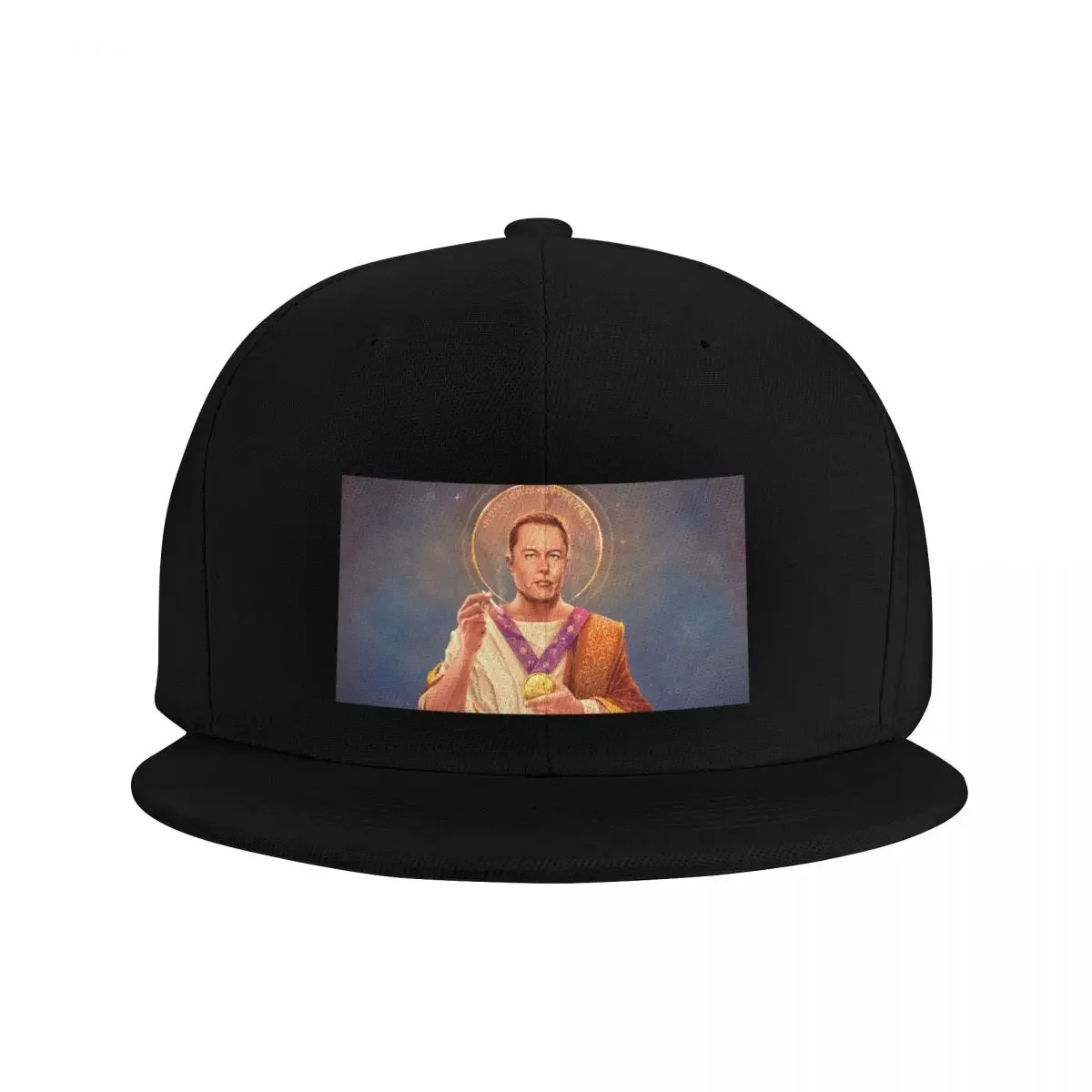 Saint Elon of Musk - Elon Musk Original Religious Painting Baseball Cap hiking hat Hat Luxury Brand For Man Women's