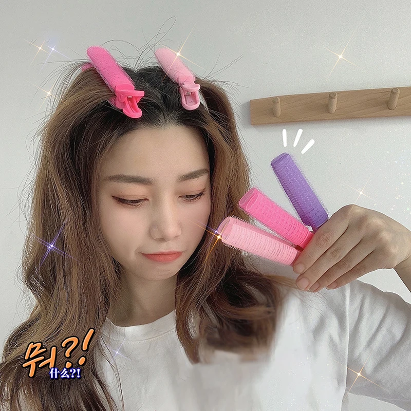 Internet Celebrity Hair Root Fluffy Clip Hair Fluffy And Simple Temperament Fixed Curler Hair Clip Air Bangs Fluffy Clip