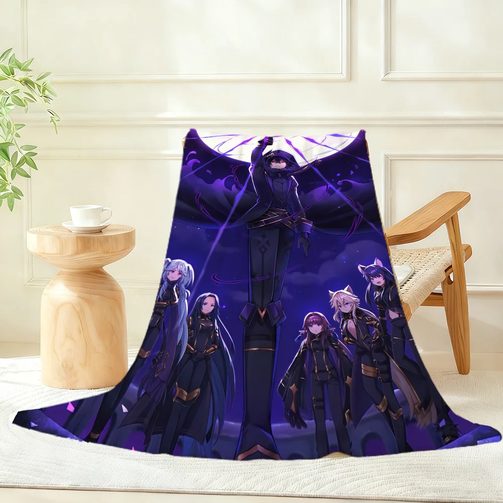E-Eminence in Blanket Throw Super Cosy Plush Living Room Sofa Couch Childish Birthday Gifts S-Shadow-w