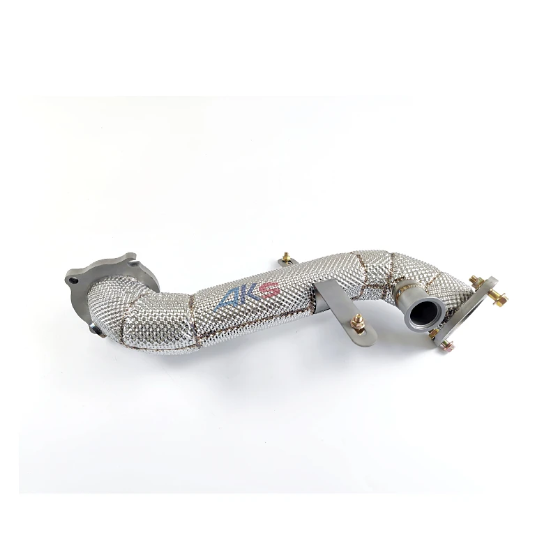 Downpipe For Alfa Romeo Giulia Stelvio 2017+ Catless 2.0T Heatshield  Delivery to home