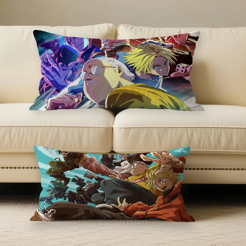

Anime S-Sakamoto-Days Pillow Case Suitable For All Seasons Home Decoration Cushion Cover Suitable For Livingroom Bedroom Sofa