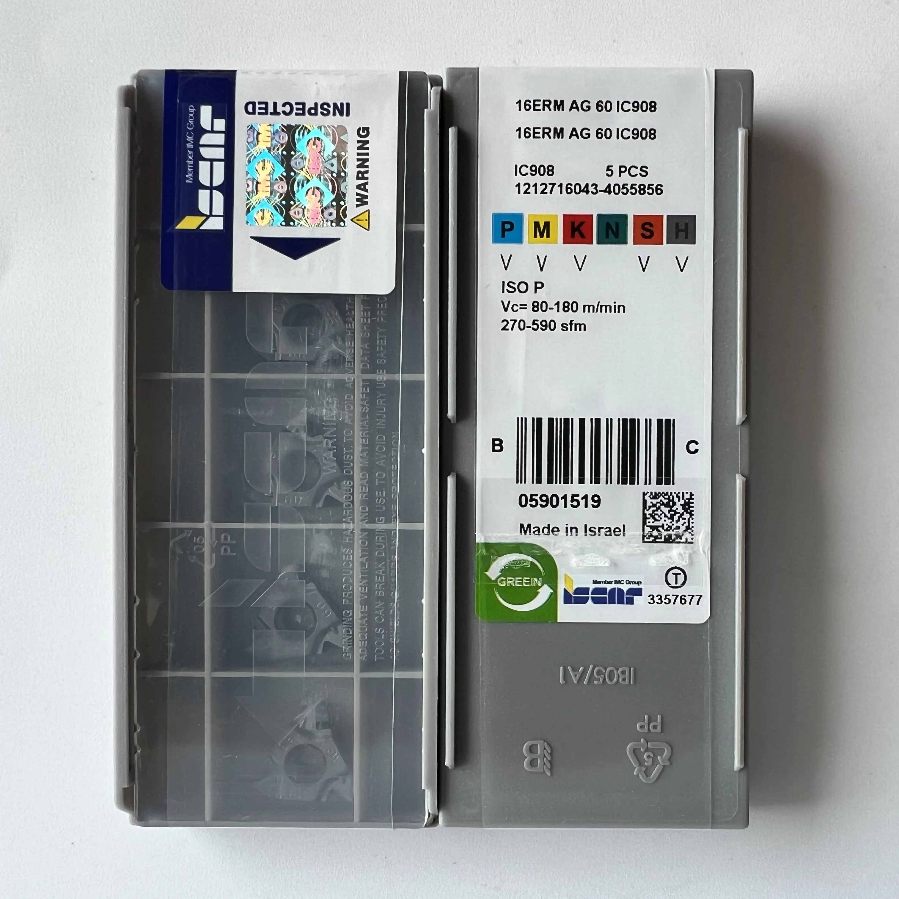 16ERMAG60 IC908 باستخدام الحاسب الآلي كربيد طحن أداة تحول أداة