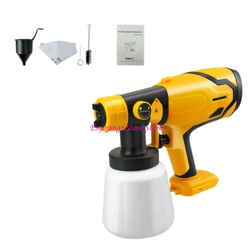 

G6DA High Capacity Container Paint Sprayer Electric Sprays Paint Guns 3 Patterns
