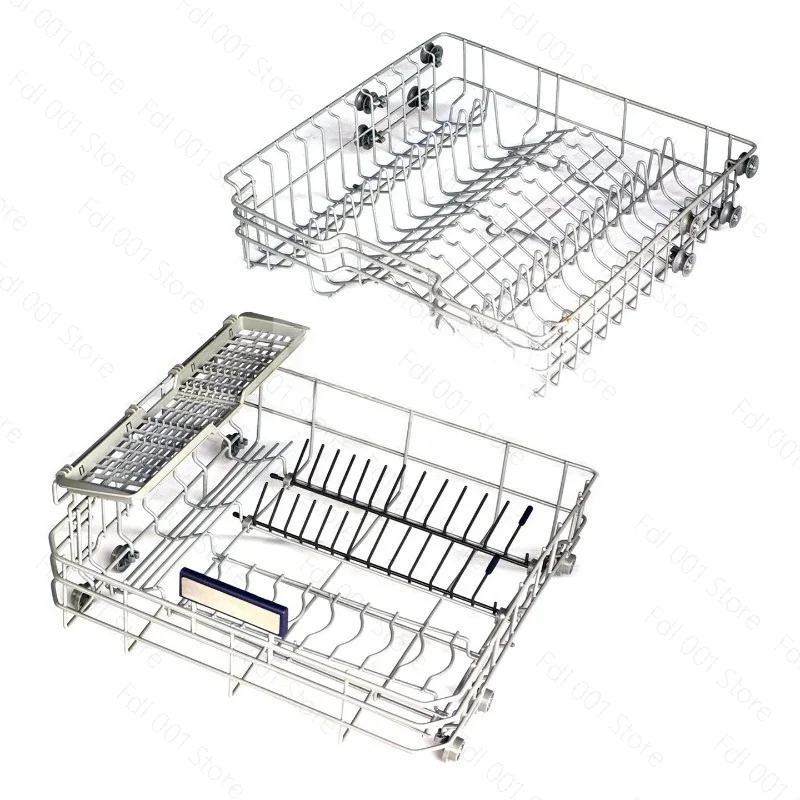 Dishwasher Replacement Chopstick Basket With Blue Handle Pull Out Design Sturdy Structure Easy Installation  Accessories
