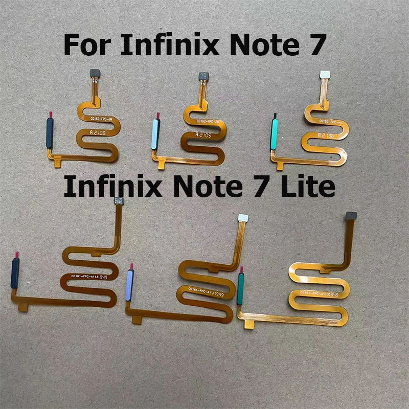 

Для Infinix Note 7 Lite датчик отпечатков пальцев, кнопки «Домой», управление отключением звука, разъем Touch ID, гибкий кабель X690 X656