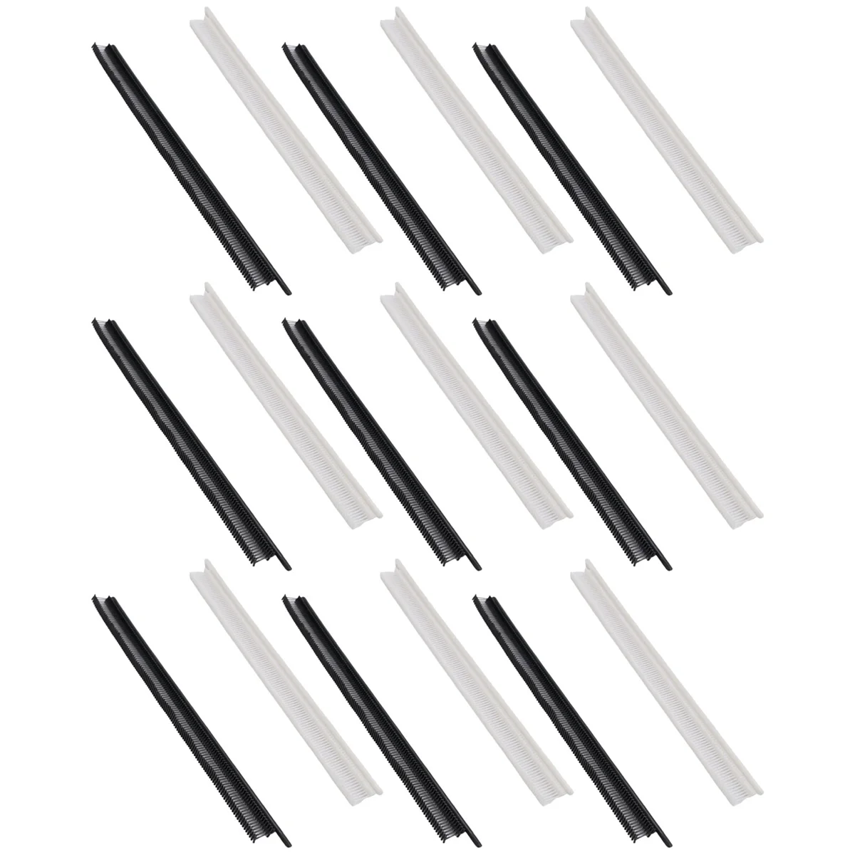 2000Pcs Mini Tag Kit,0.5cm Garment Tag Barb Attachment Price Tags 1000Pcs Black Fasteners and 1000Pcs White Fasteners SQ