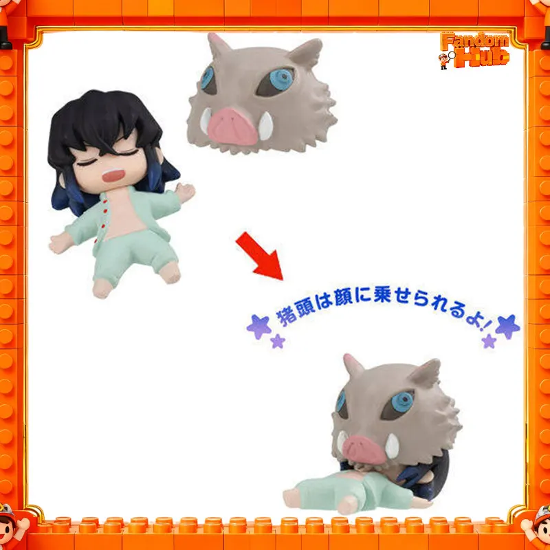 

Genuine Bandai Demon Slayer Tanjiro Kamado Sleeping Squad 01 Gp Figure Pvc Figurine Desktop Ornament Model Toy GIft