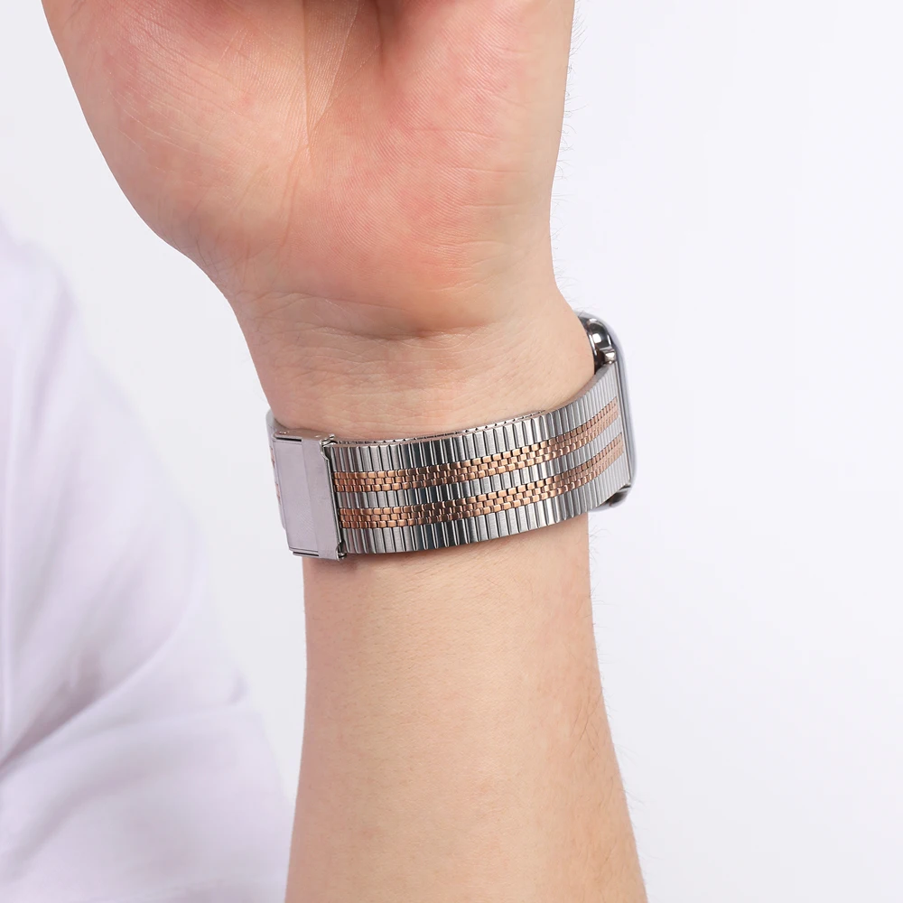Metallarmband für Apple Watch 49mm 45mm 41mm 46mm 44mm Edelstahl Correa Armband Gürtel Iwatch 42mm Serie 12 11 10 Ultra 3 4 – Detail 17