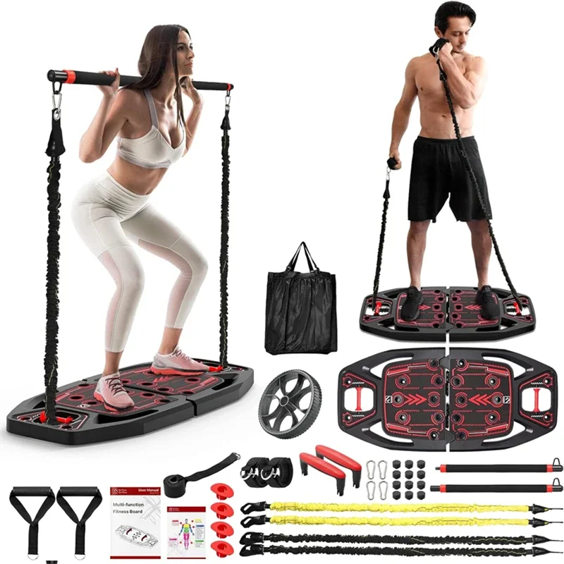 [Movable Gym] A very large [Foreign Cow Goods]    Multifunctional Por   Fitness Board