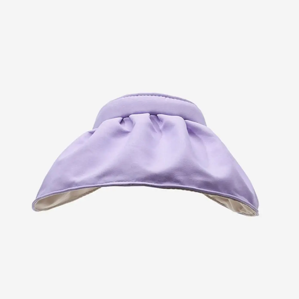 

Простая милая солнцезащитная кепка с повязкой на голову, женская шляпа-ракушка, солнцезащитный козырек с широкими полями, складная кепка с козырьком, спортивная кепка