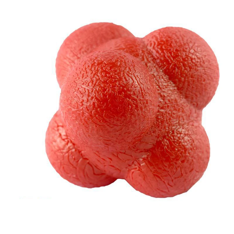 Hexagonal Reaction Ball High Bounce Fitness Sport Agility Erratic Bounce Speed Balls Improves Reaction Skills 1 Piece Random