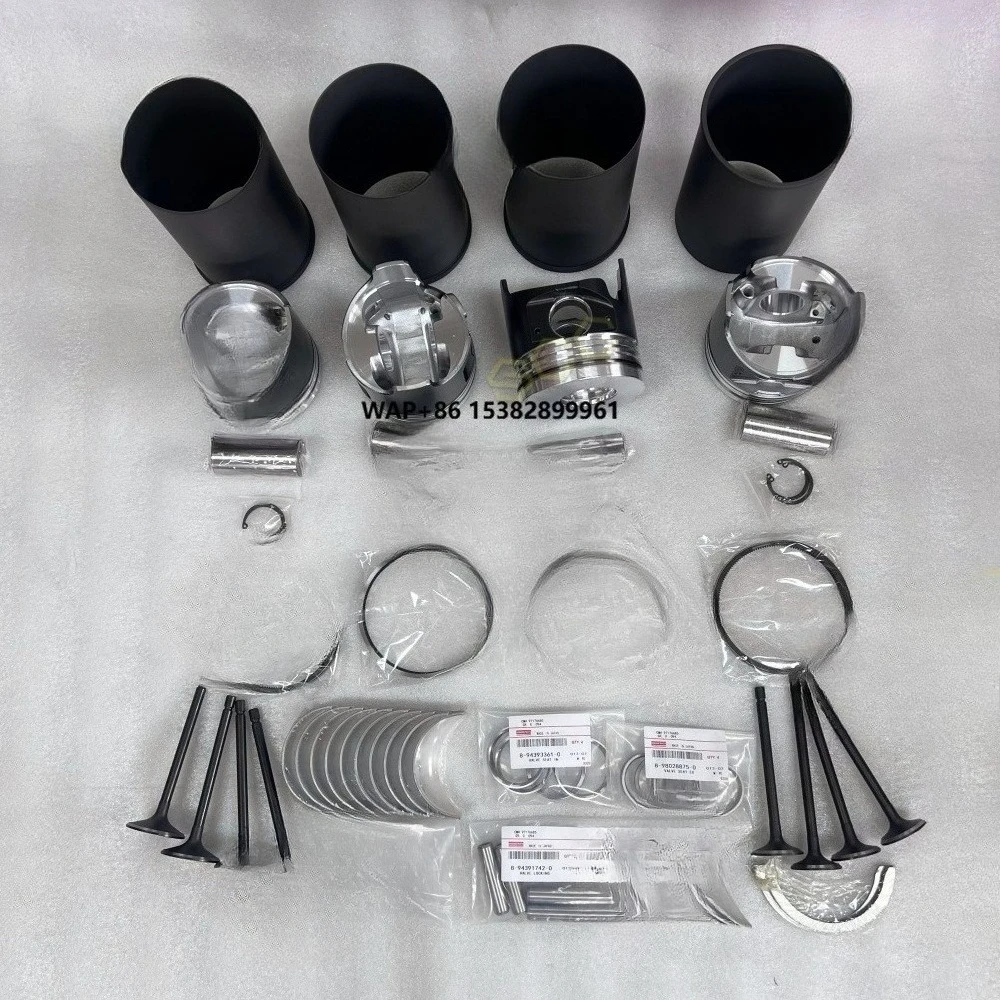 

Hot Sell Overhaul Repair Kit for Isuzu 4BG1 6BG1 1-87814105-0 4JJ1 4HL1 4HF1 4JA1 4JB1 4HG1 6BD1 Engine Spare Parts Liner Kit