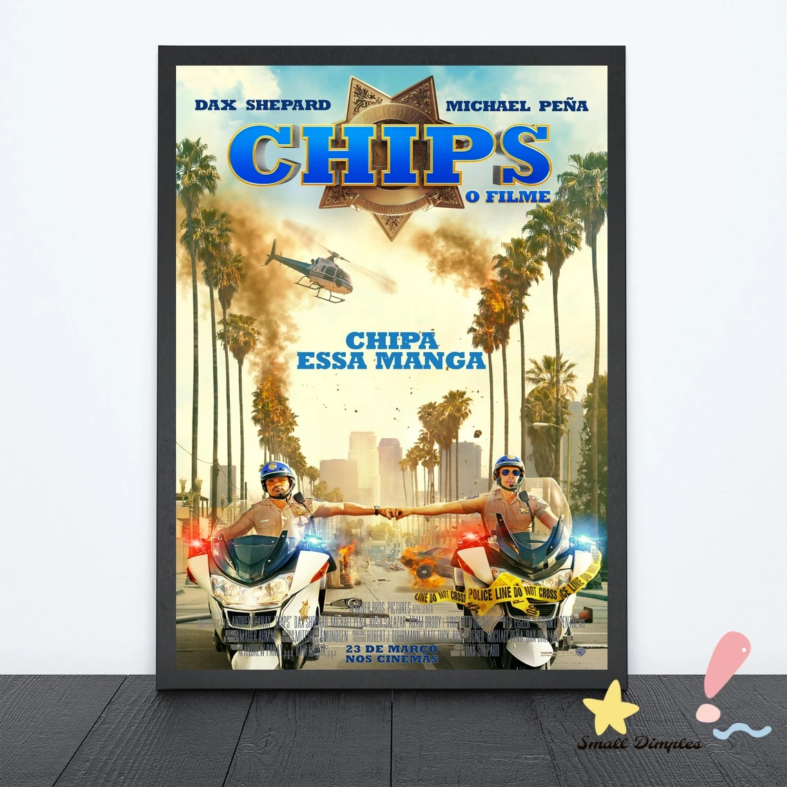 Chips Classic Movie Poster Canvas Art Print Home Decoration Wall Painting ( No Frame )