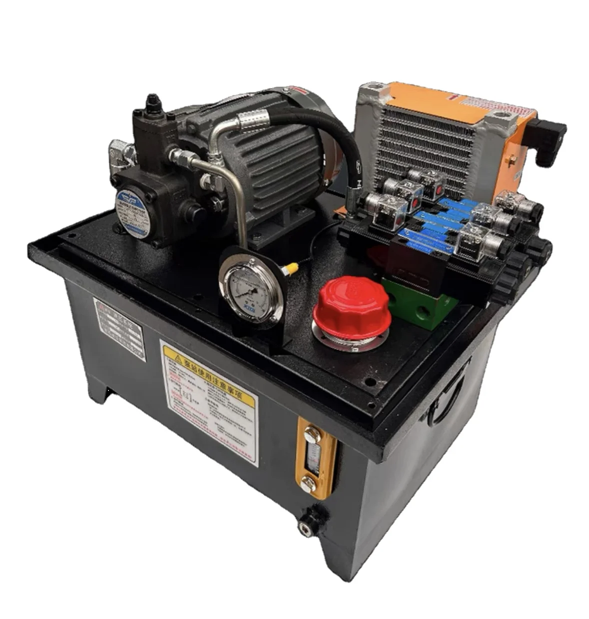 

Customized high-pressure flow tank for hydraulic station 0.75 1.5 2.2kw hydraulic motor pumping station