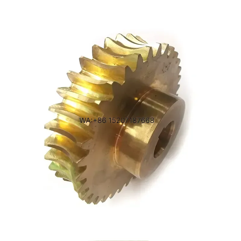 Wmwmnu for Zq250 Worm Gears on Housing 2mm Bronze Worm Gears 12v Worm Gear Motor Dc 24v 5-300rpm Gearbox Assembly