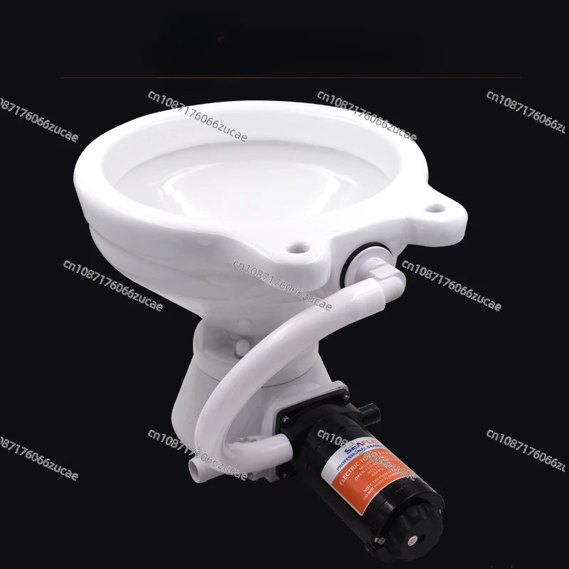 Marine Electric Toilet Yacht Toilet RV Car DC Electric Toilet Marine Accessories