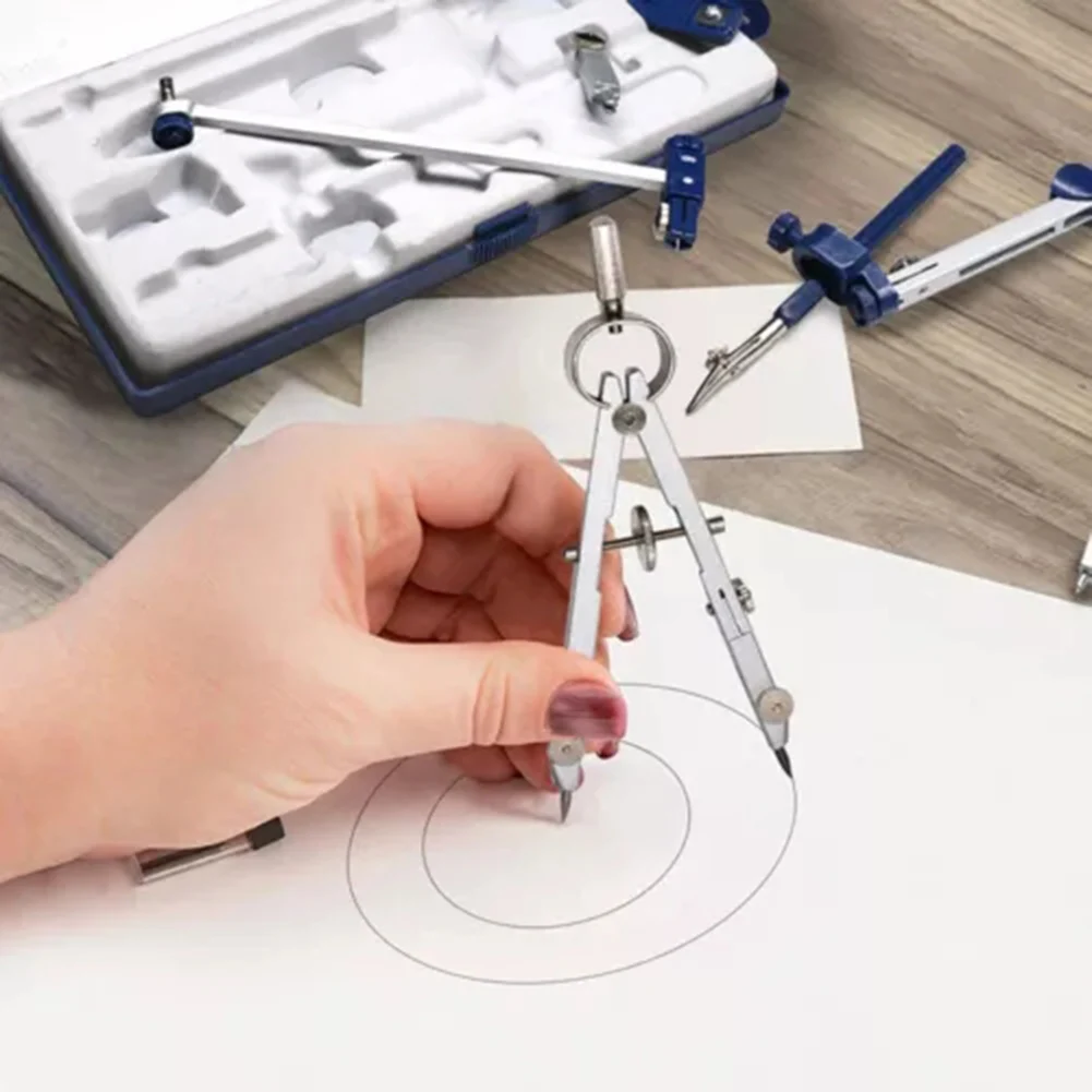 製図製図コンパスセット DIY プロジェクト用の幾何学セット用製図コンパス
