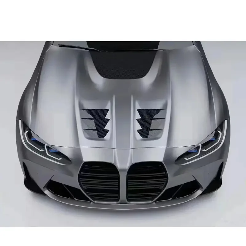 M3 M4 G80 G82 CSL Style Carbon Fiber Fibre Front Vents Bonnet Hood For bm M3 M4 G80 G82 G83 2021-2023,100% tested well