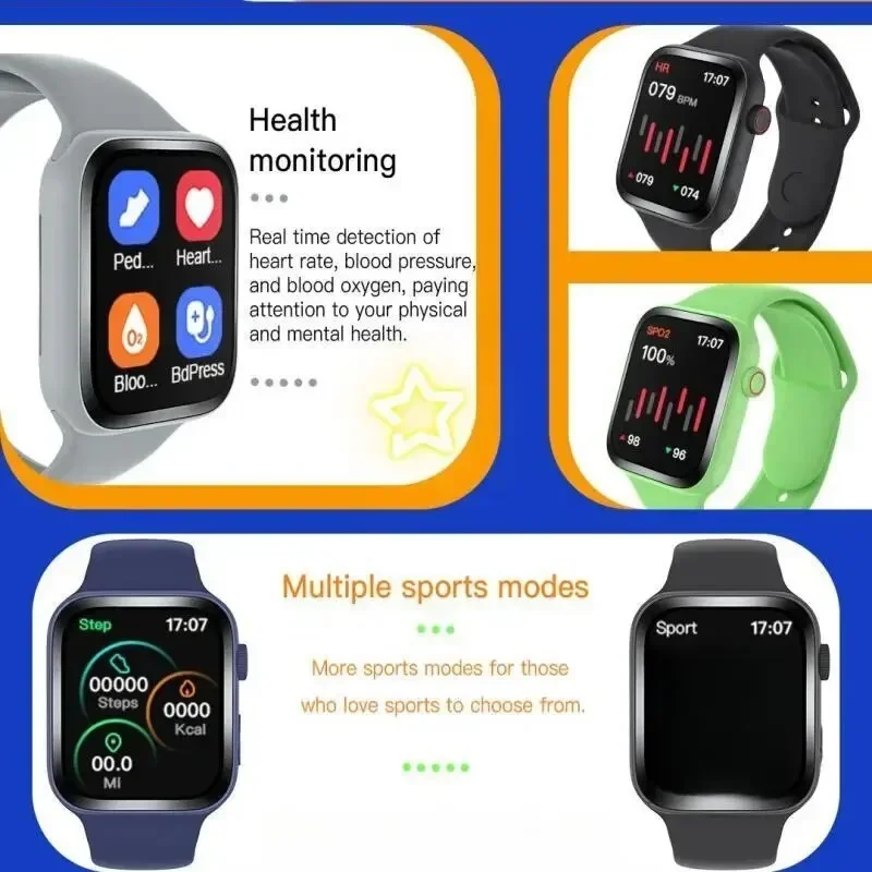 ​ ​ Orologio intelligente K69 Real Step: touch screen completo per uomo/donna con supporto Android/iOS BT ​ ​