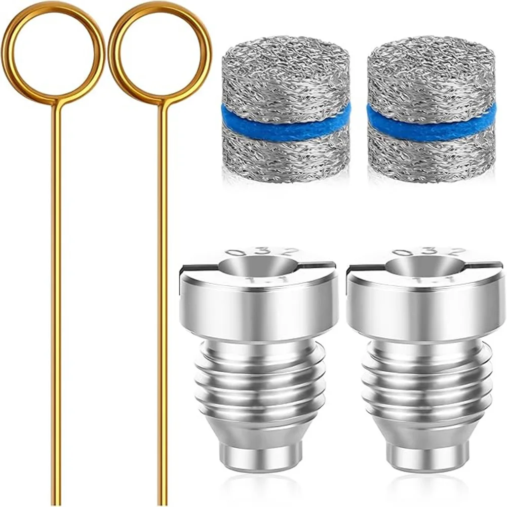 Foam Lance Orifice Kit Nozzles Foam Making Webs Cleaning Tools Straws Stainless Steel Filter Balls Sponge For Effective Cleaning