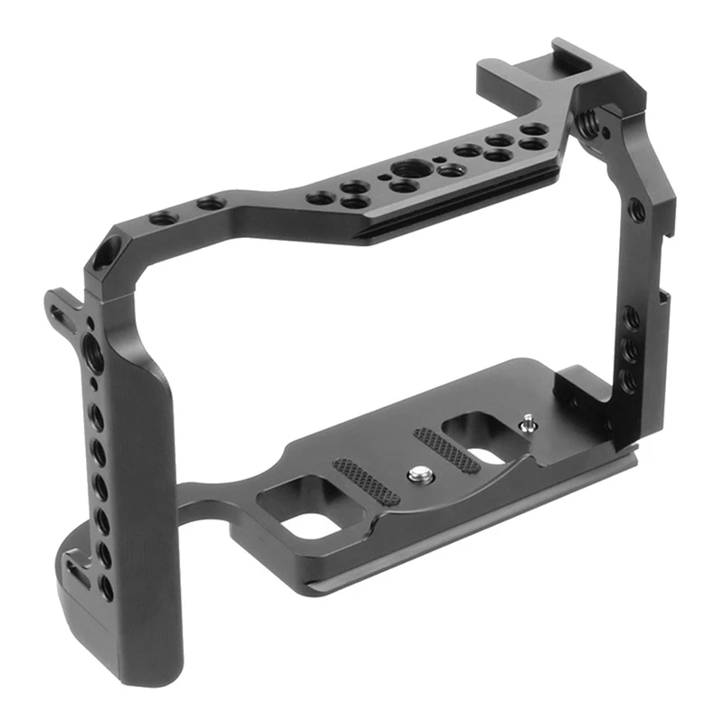 

Black Aluminum Alloy Camera Protective Cage Small Rig Camera Cover For Eos- R5 R6