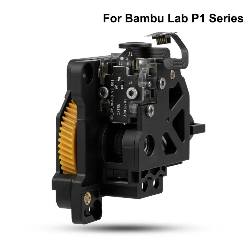 Gehärtete Stahl-Extrudergetriebeeinheit für Bambu Lab X1 X1C P1P P1S Hotend Extruder Ersatz Hochfeste 3D-Drucker Zubehörteile