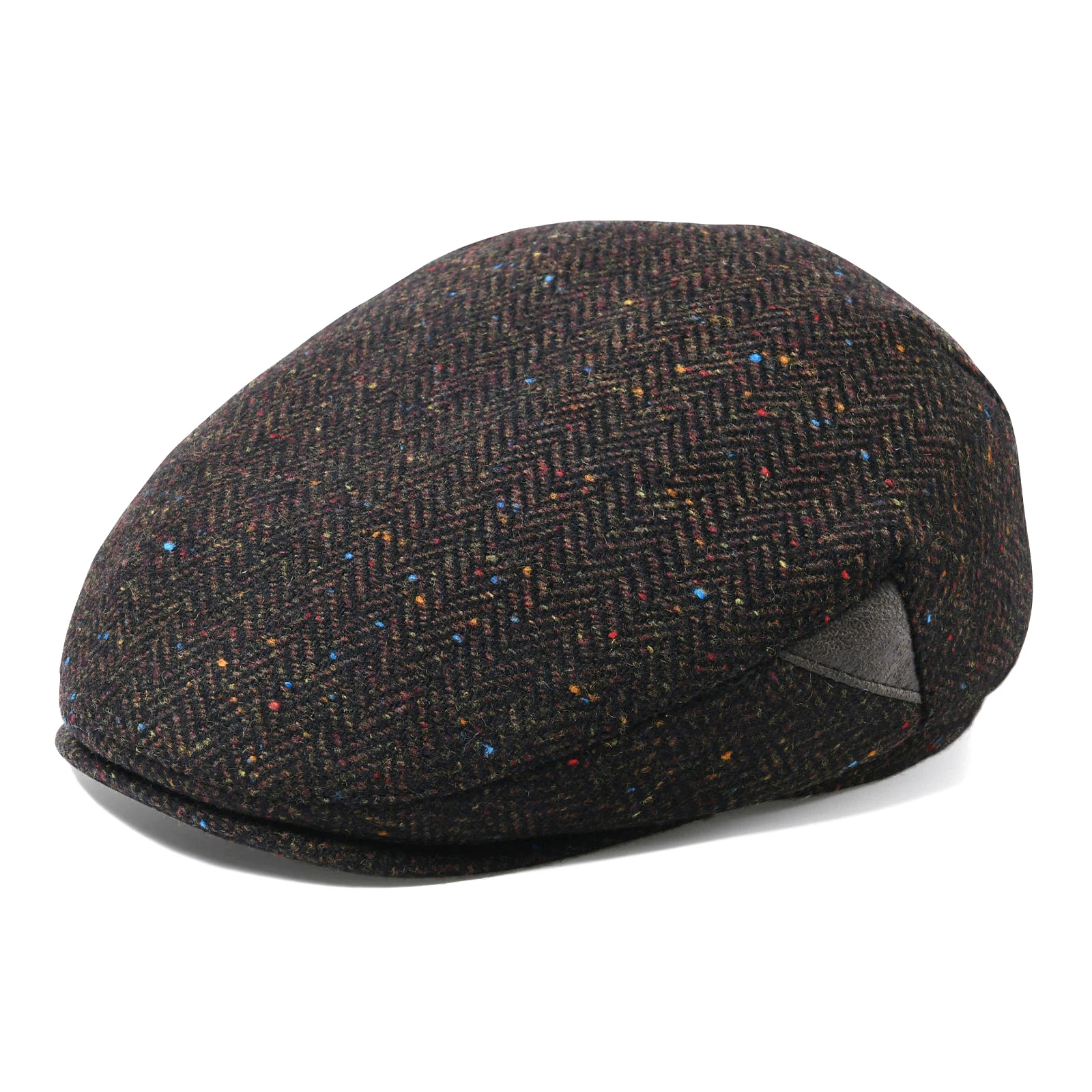 Jangoul Wool Tweed Herringbone Irish Cap Men Women Beret Cabbie Driver Hat Newsboy Caps Golf Ivy Flat Hats