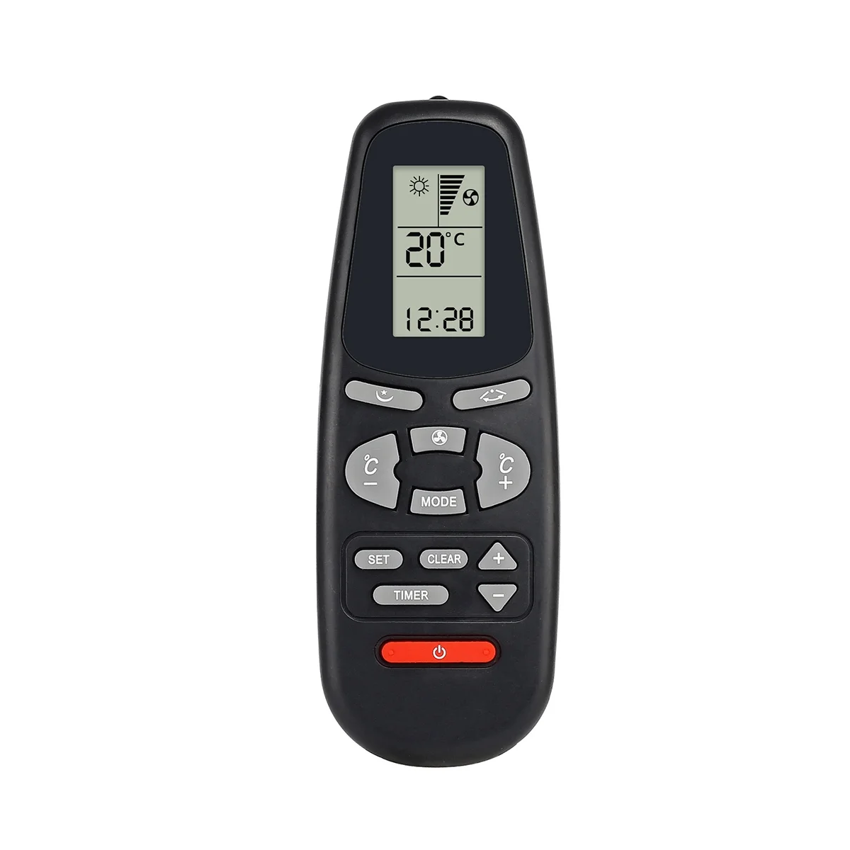 Air Conditioner Remote Control Suitable for AUX AUX3 YKR-C 01E KT-AX3 AX1 AX4 Remote Control English Version