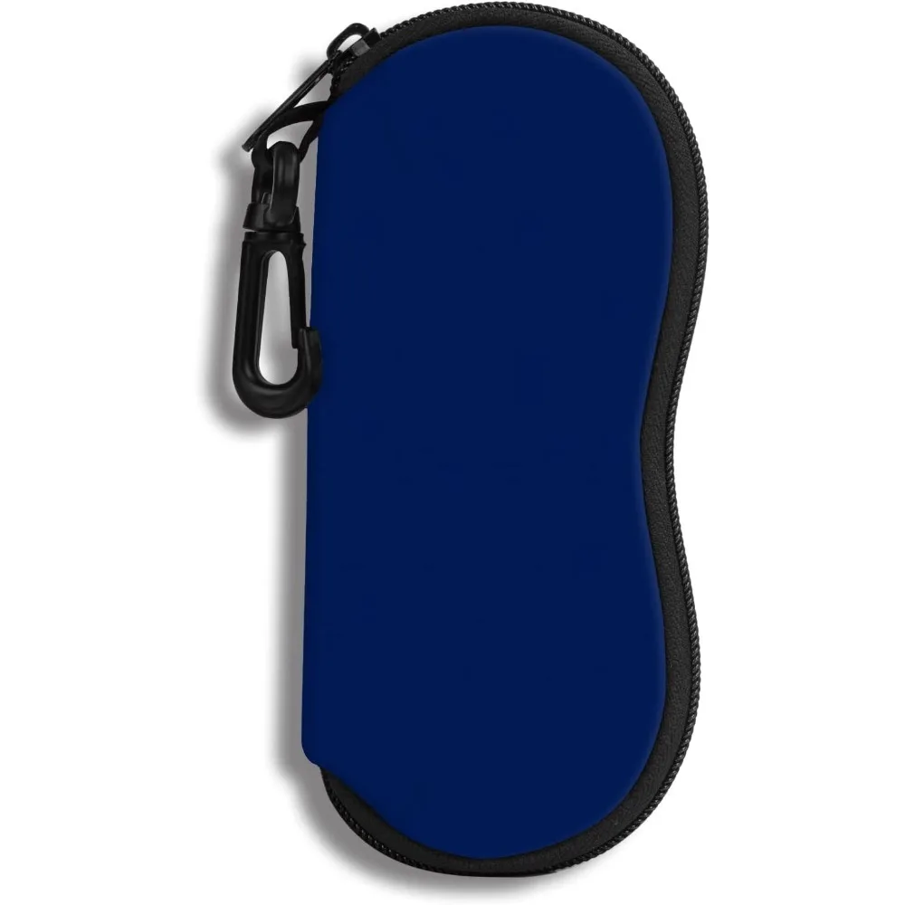 

Sunglasses Soft Case Ultra Light Neoprene Zipper Eyeglass Case With Belt Clip