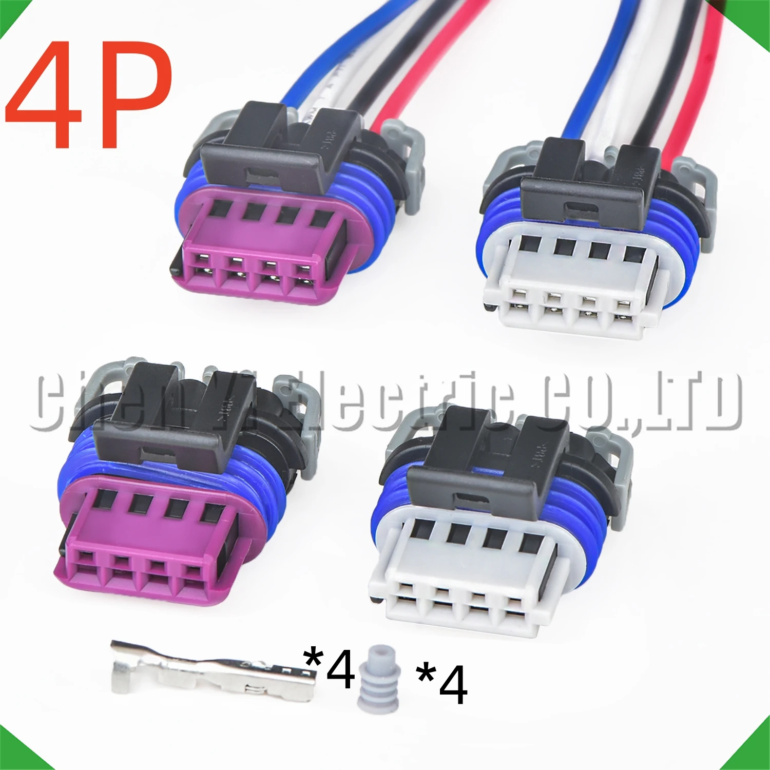 4-Pin-Kfz-Steckverbinder Zündspulen-Kabelbaum-Stecker 12558693 15410728 15413116 15439568 Für LSX LS2 LS3 LS7