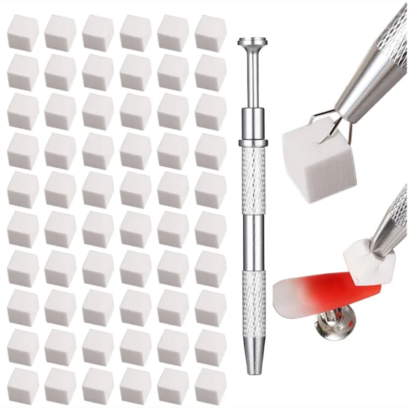 

Мягкие губки для ногтей для дизайна ногтей Ombre, губки с захватной ручкой, инструменты для дизайна ногтей Ombre, профессиональные аксессуары 2030