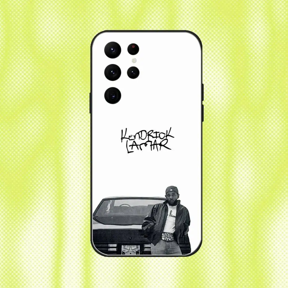 K-KendrickS Lamar GNX Capa de telefone para Samsung S 25,24,23,22,30,21,10,9,Ultra,Plus,Lite,FE,4,5G Capa macia preta