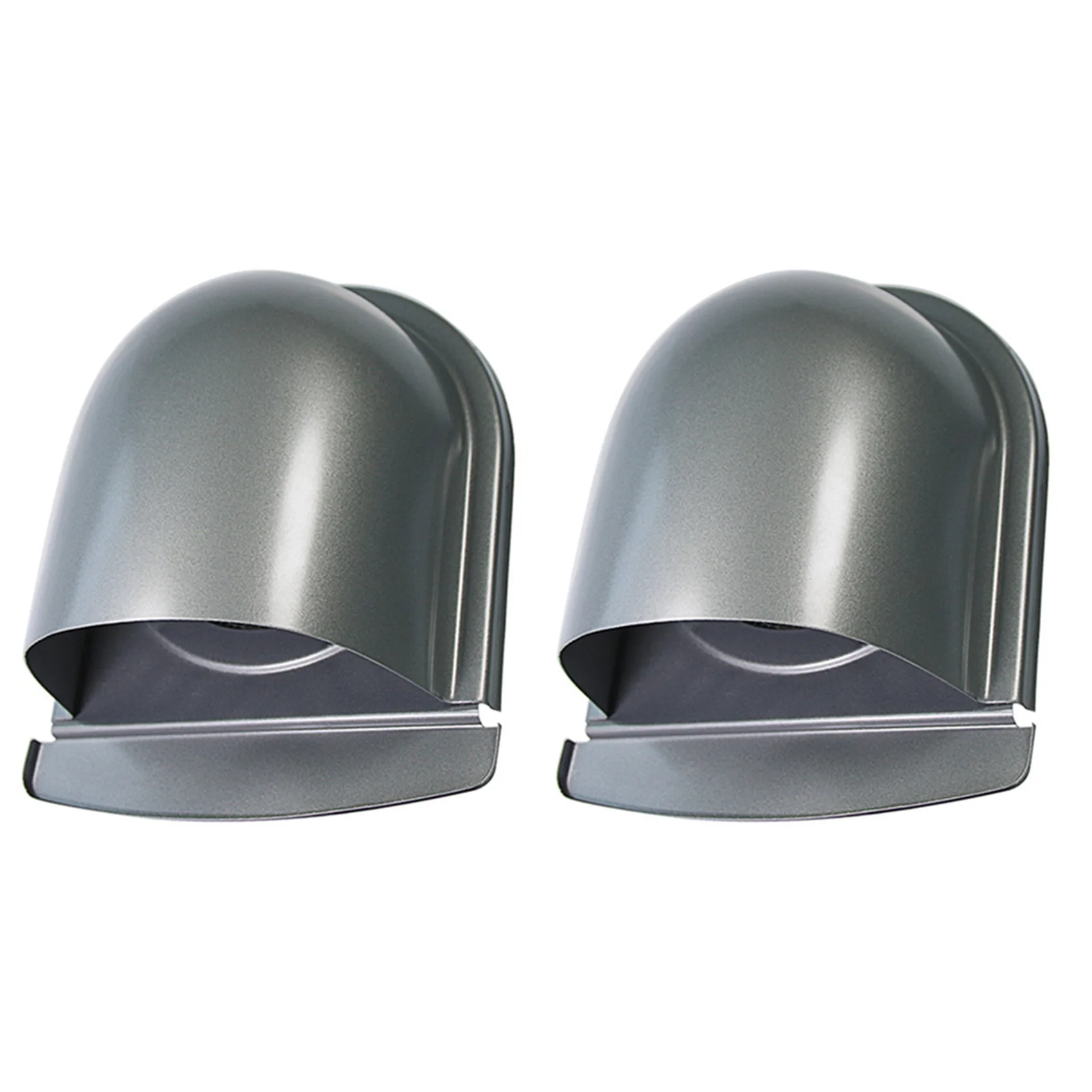 GTBL 2X 4Inch 100Mm Waterproof Stainless Steel Vent Vent Hood Anti-Corrosion Exhaust Extractor For Wall Air Outlet Cover,B