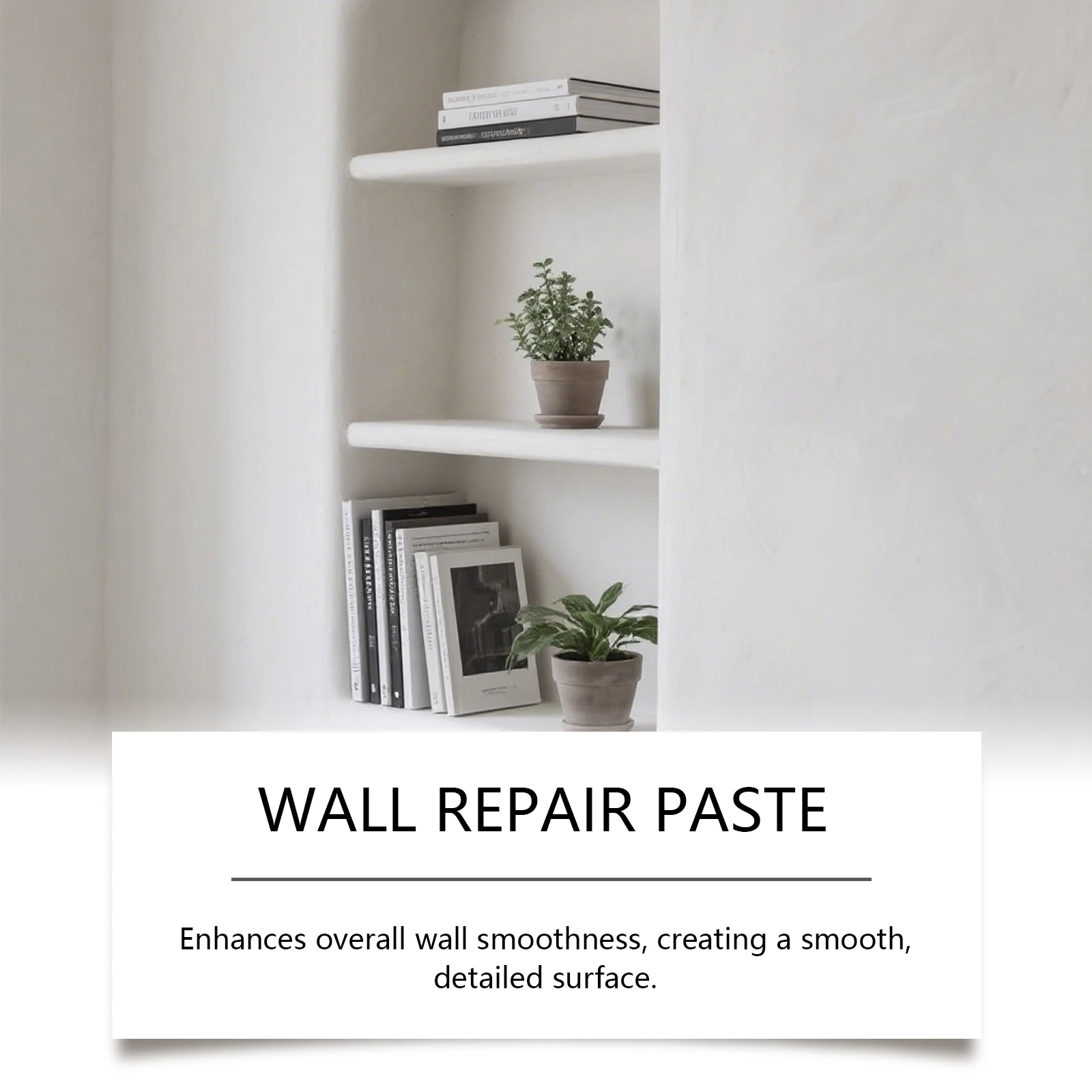 Trockenbau-Reparaturset mit Schaber, Wandloch- und Rissfüllpaste, schnell trocknendes Reparaturmittel, schimmelresistentes Heim-Restaurierungswerkzeug – Detail 3