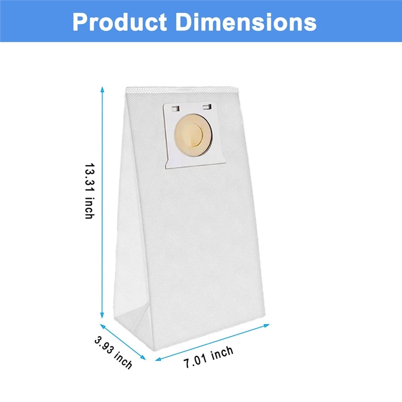 【24時間セール!】Kenmore BU4022 BU4050 BU4020 BU4018 Intuition アップライト掃除機交換用 HEPA フィルターバッグ IB600 10 個パック