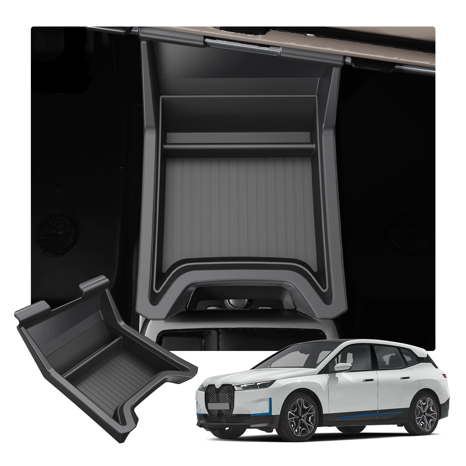 LFOTPP Car Central Storage Box for BMW iX I20 EV 2022 2023 2024 2025 Central Control Container Auto BMW iX 2025 Accessories