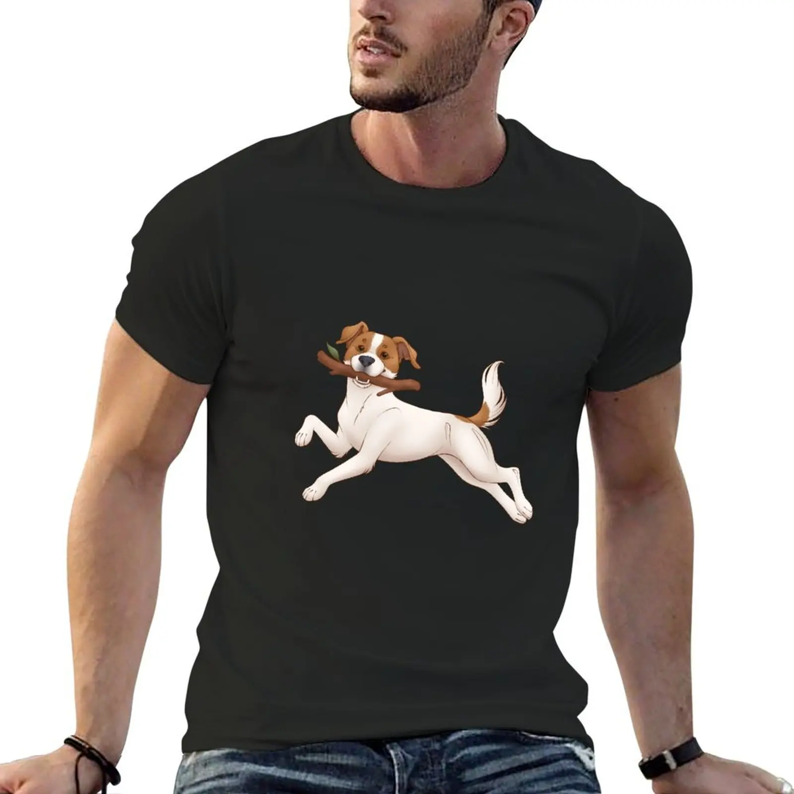 Jack Russell Terrier T-Shirt vintage shirts graphic tee big and tall t shirts for men