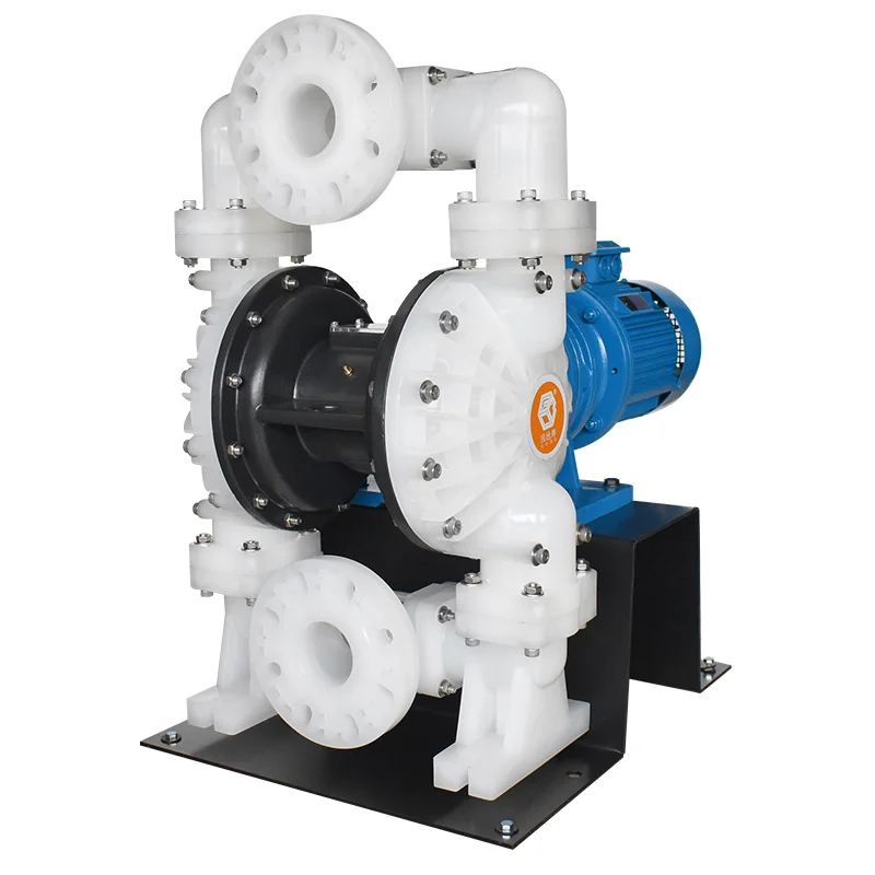 GODO DBY3-100S 4-Inch Double 380V Electric Diaphragm Pump Acid Corrosion-Resistant Chemical Solution Transport Water Use