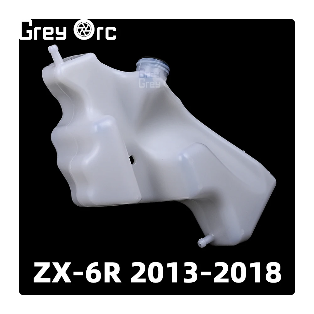 

Motorcycle Engine Radiator Cooler Coolant Storage Tank For Kawasaki Ninja ZX6R ZX 6R ZX636 2013-2018 Accessories