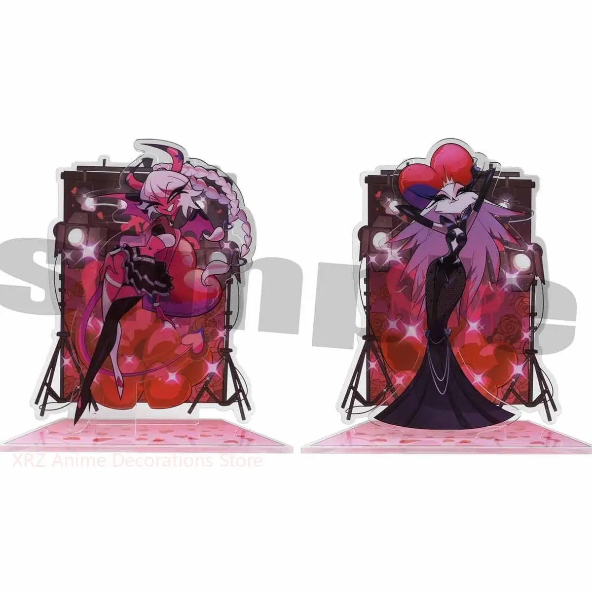 

Collection Acrylic Stand Hazbin Hotel Cartoon Anime Verosika Desktop Ornaments Decorate Model Birthday Gifts